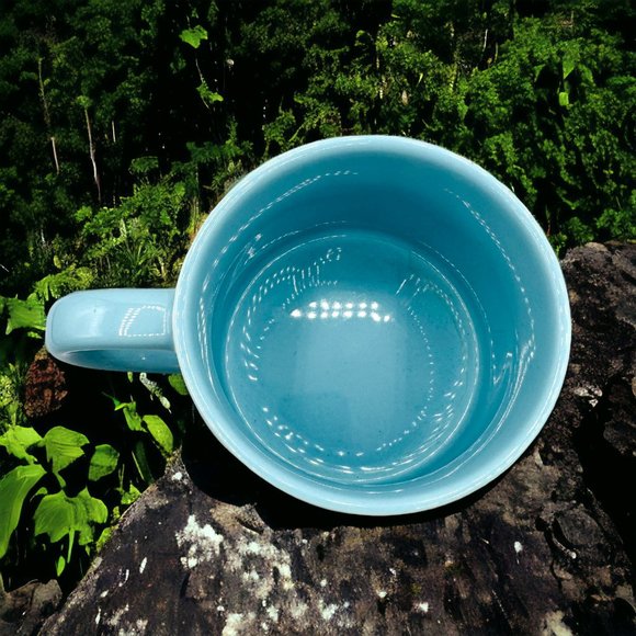 Starbucks Yellow Green Floral Spring2023 - Baby Blue Interior 14 Fl/Oz - Picture 5 of 6